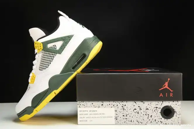 Official Maikesneakers Retro Jordan Ducks 4 257-255275 Oregon Duckman 0406